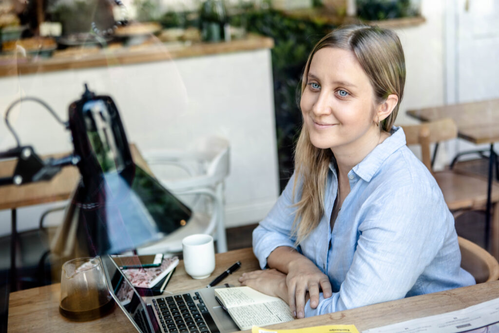 Iga Pietrusińska prowadzi health coaching online.